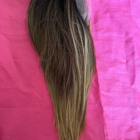 HD lace wig😻💚💜 - Picture 3 of 5